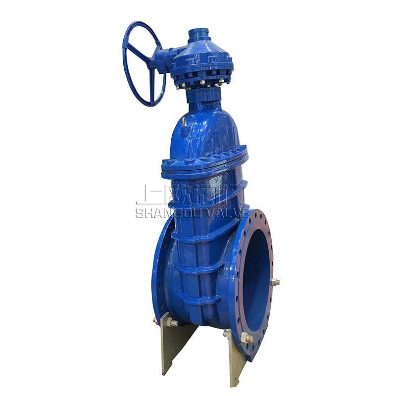 Z45X大口徑彈性座封閘閥