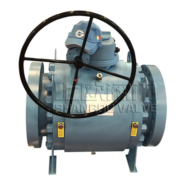 高溫金屬硬密封鍛鋼固定球閥